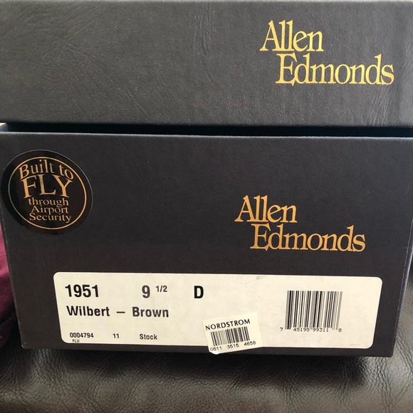 Allen Edmonds Men’s Brown leather dress shoes main image 8